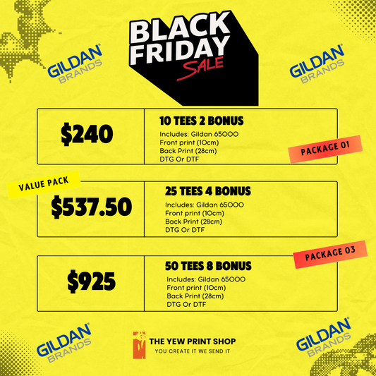 GILDAN TEE BUNDLE & SAVE DEALS