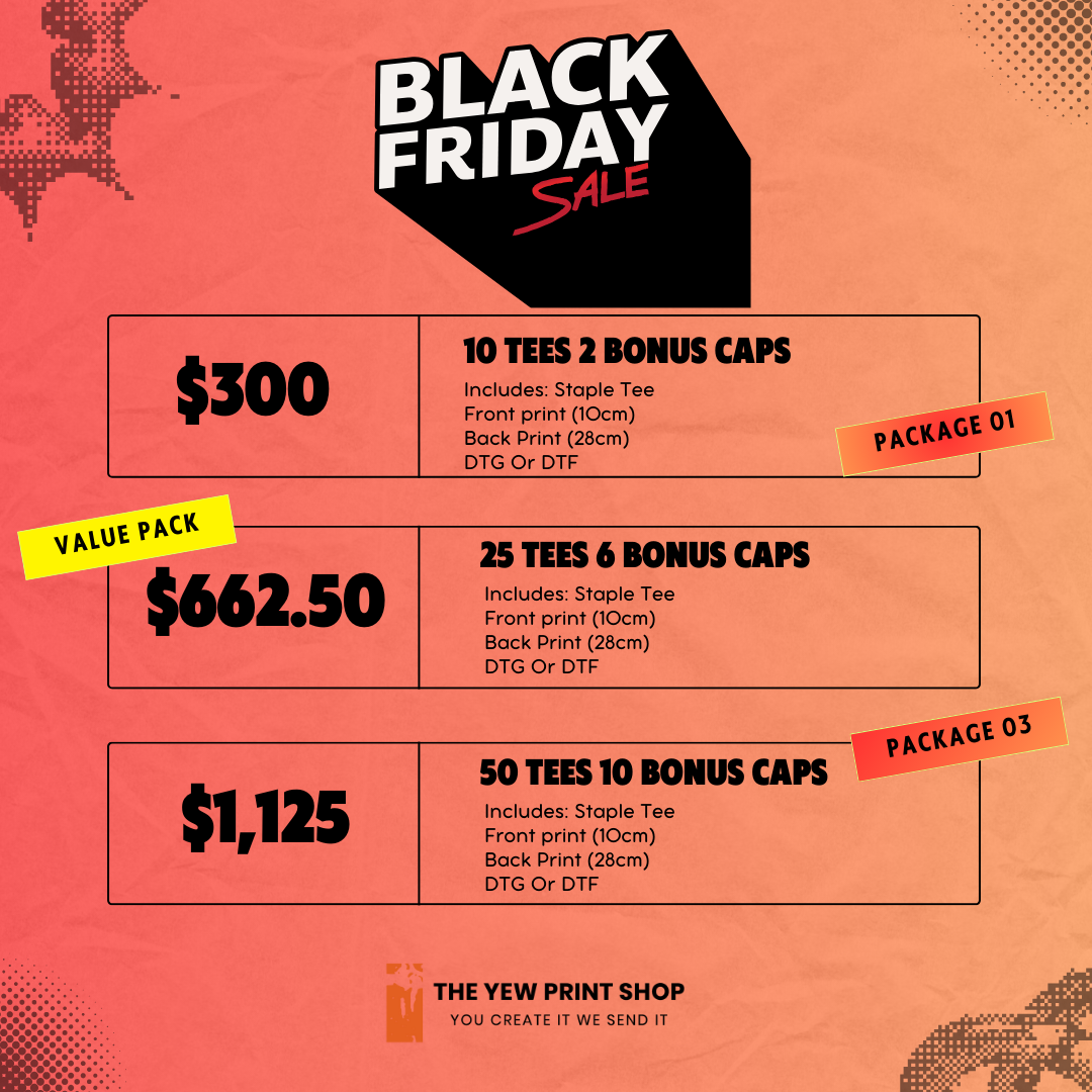 Black Friday Tee Bundle & Save